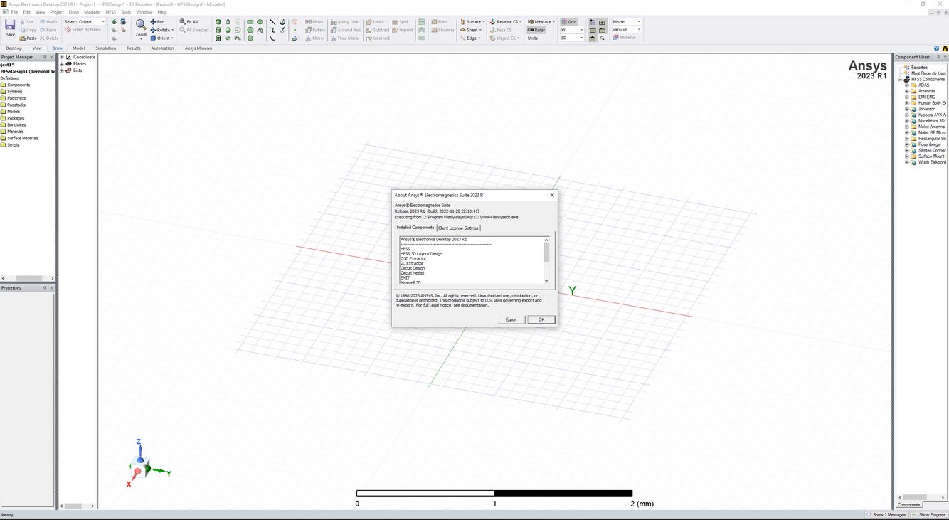 ANSYS2023破解版下载 ANSYS Electronics Suite 2023 R1/R2 x64 完美授权激活版(附破解文件+安装教程)-1