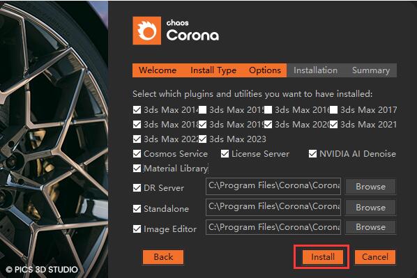 Corona8.2中文破解下载 CR渲染器Corona 8.2 for 3ds Max2014-2023 汉化补丁/永久破解补丁(附教程)-2