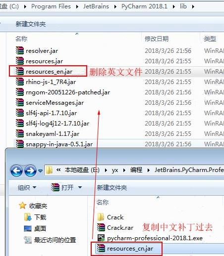 PyCharm2023汉化包下载 JetBrains PyCharm 2017.3-2023.1.x 通用汉化包 中文特别版(附汉化方法)-1