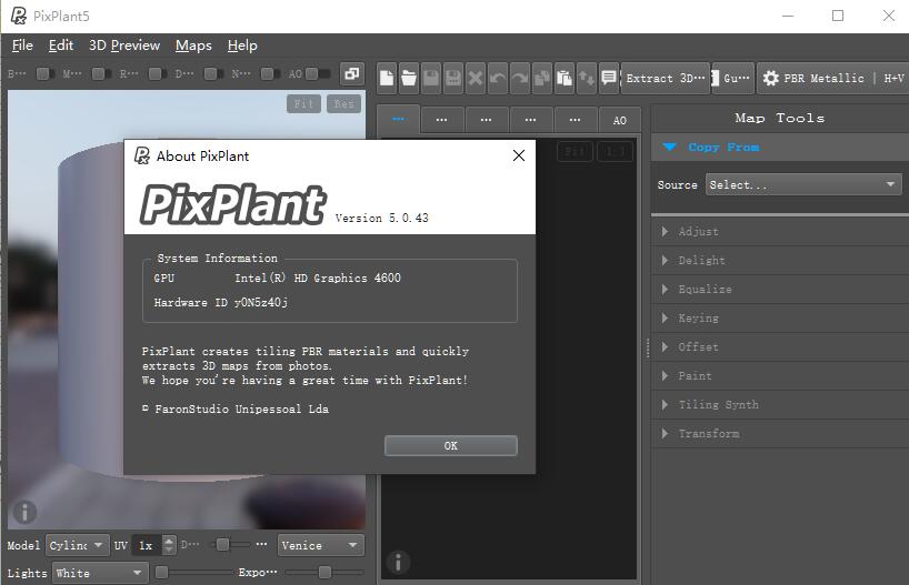 PixPlant5.0破解版下载 3D无缝纹理制作软件 PixPlant v5.0.48 免费安装破解版(附补丁+教程)-1