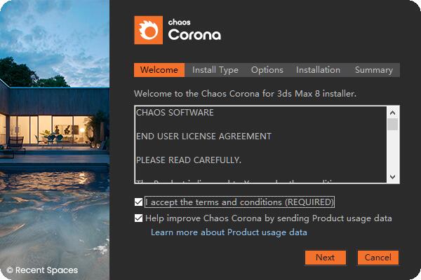 Corona8.0破解下载 CPU渲染器Chaos Corona 8 Hotfix2 for 3ds Max 2014-2023 免费破解正式版-2