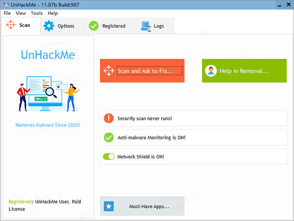 UnHackMe下载 UnHackMe木马查杀软件 v14.90.2023.0426 中文安装版(附安装教程)-1