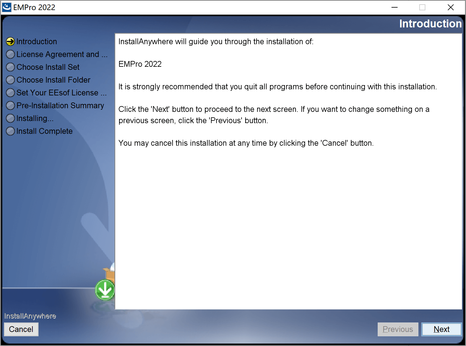 Keysight PathWave EMPro 2022 电磁设计软件下载与安装教程