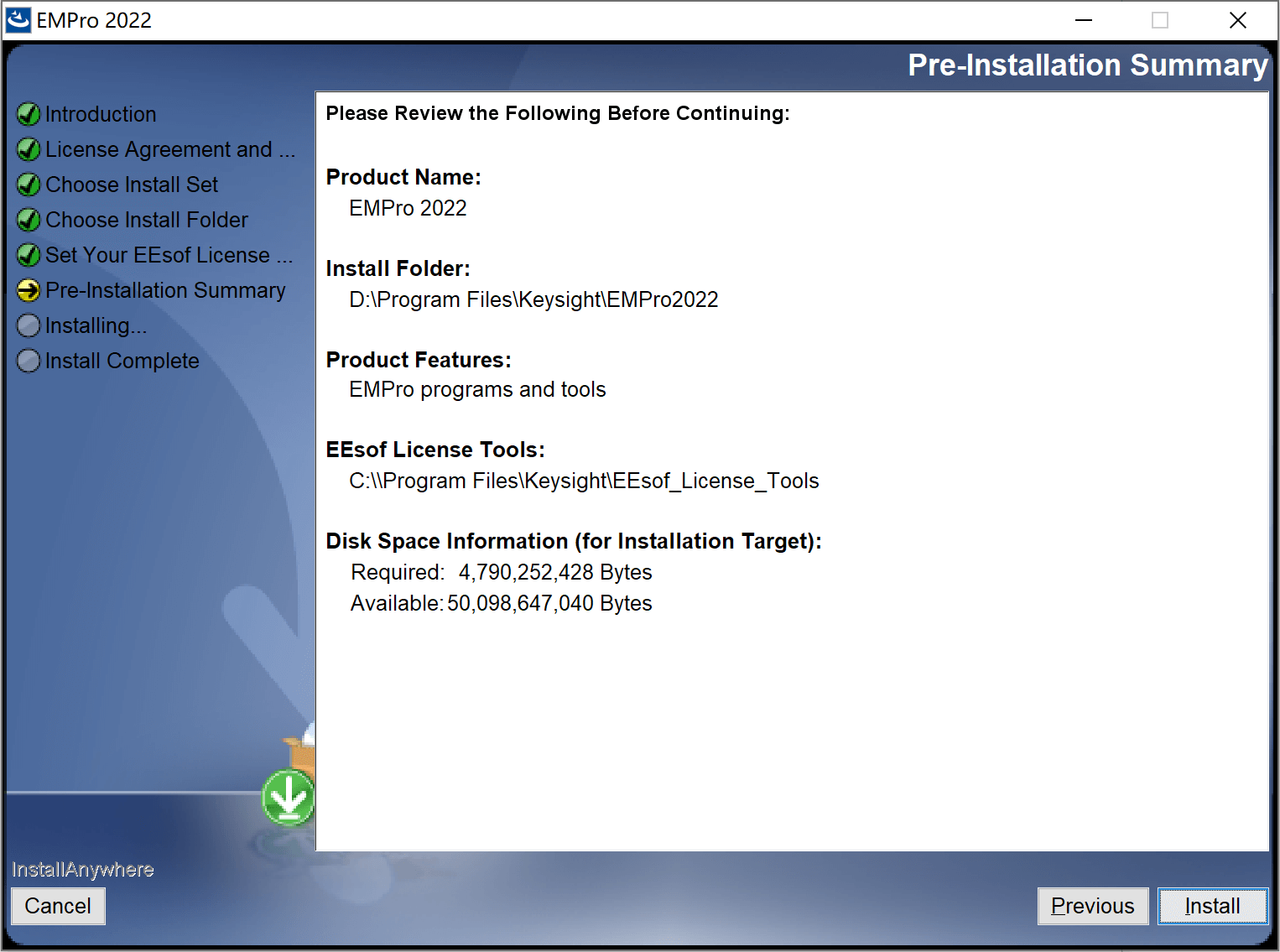 Keysight PathWave EMPro 2022 电磁设计软件下载与安装教程