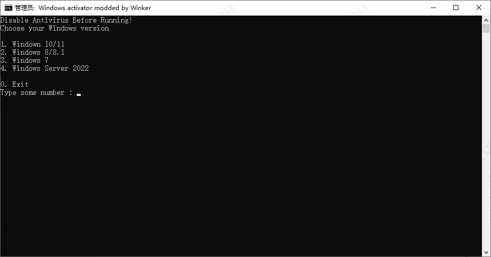 Winker Windows Activator-1 Winker Windows Activator-1