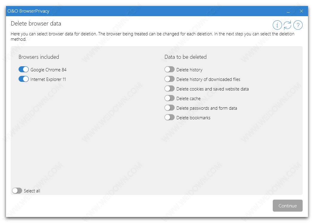 O&O BrowserPrivacy