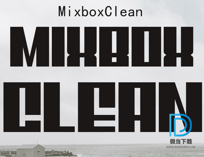 MixboxClean字体下载 - MixboxClean字体 免费下载