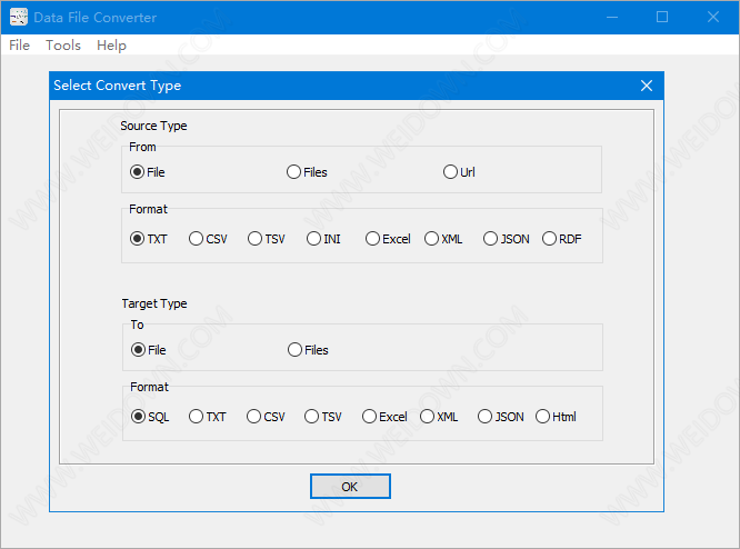 Withdata Data File Converter Withdata Data File Converter